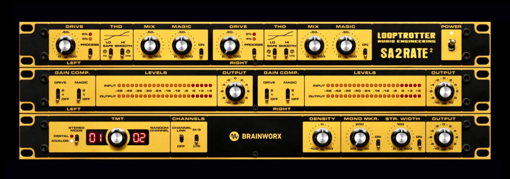 LOOPTROTTER SA2RATE 2 / サチュレーター Looptrotter Audio SA2RATE 2 Saturation Module - Vintage King